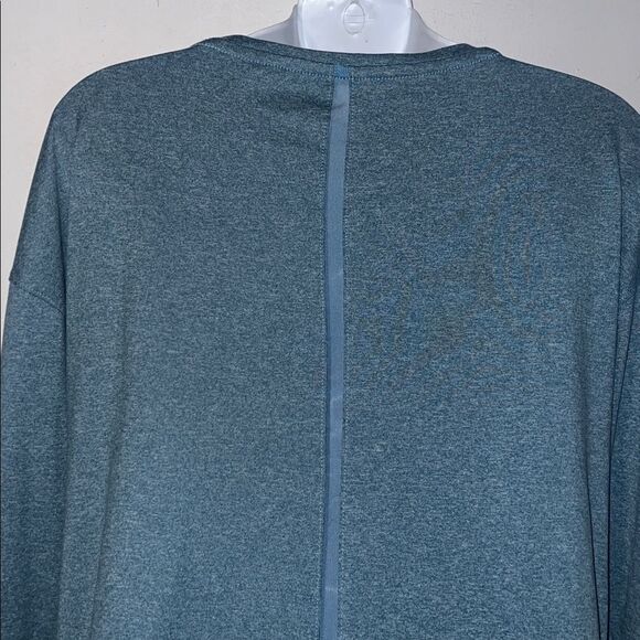 APANA Light Blue Composure Crewneck Long Sleeve Shirt-M - Picture 5 of 7